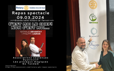 Soirée de soutien – Rotary Club Echallens Gros-de-Vaud